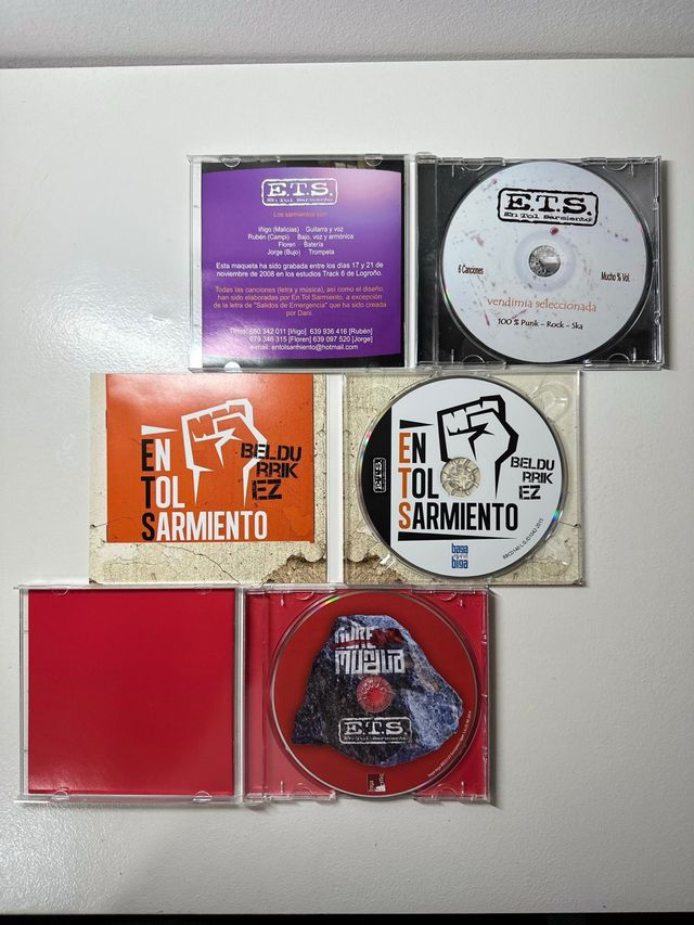 Pack 3 CDs ETS En Tol Sarmiento