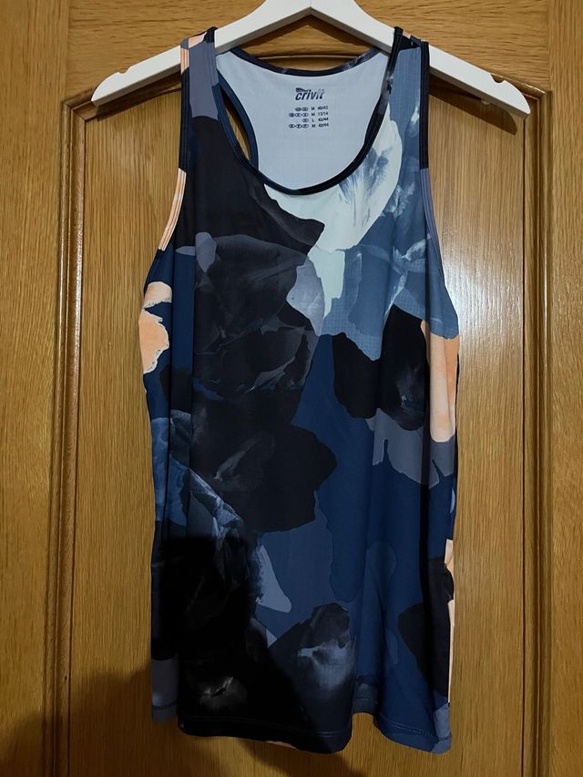 Camiseta deportiva Crivit tirantes M