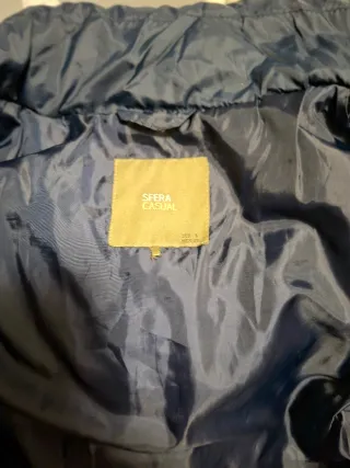 Chaqueta Sfera acolchada azul talla S