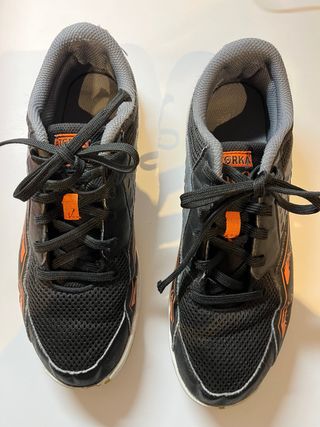 Deportivas Balonmano Decathlon Negras Naranja