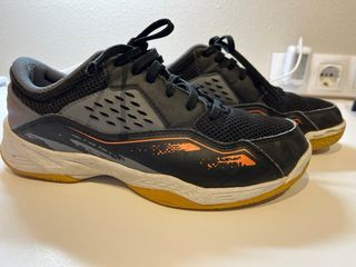 Deportivas Balonmano Decathlon Negras Naranja