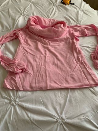 tops de zara mangas largas