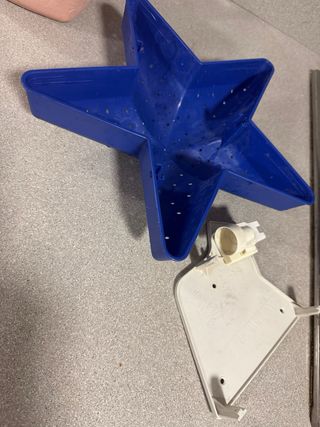 Lámpara Estrella Azul Habitación Infantil