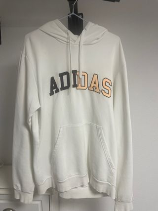 Sudadera Adidas Blanca