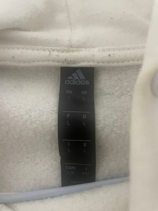 Sudadera Adidas Blanca