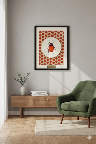 Quadro “joaninha” - peça única