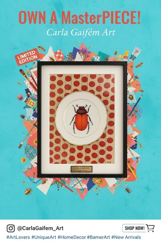 Quadro “joaninha” - peça única