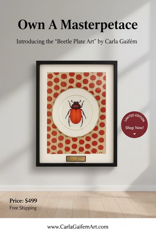 Quadro “joaninha” - peça única