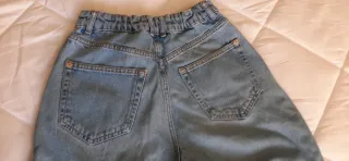 Pantalón vaquero mujer azul claro