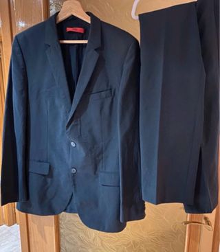Traje Hugo Boss Negro Completo