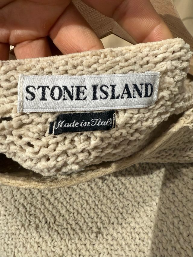 Sudadera Stone Island Beige