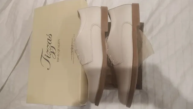 Zapatos de comunión niño beige