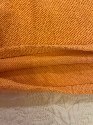 Felpa leggera arancione pesca