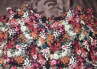 Vestido largo estampado floral mujer