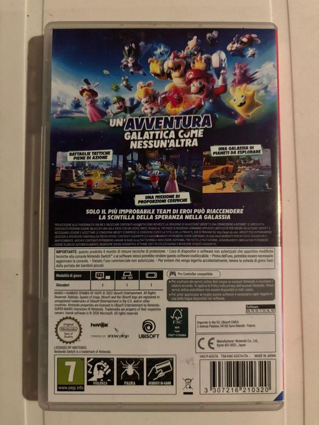 Mario + Rabbids Sparks of Hope Nintendo Switch