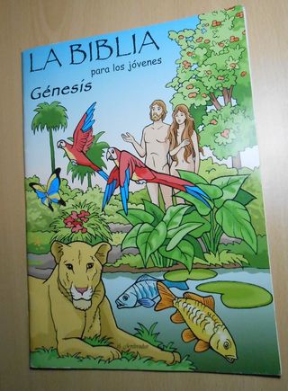 Álbum de cromos La Biblia Génesis Jóvenes