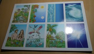 Álbum de cromos La Biblia Génesis Jóvenes