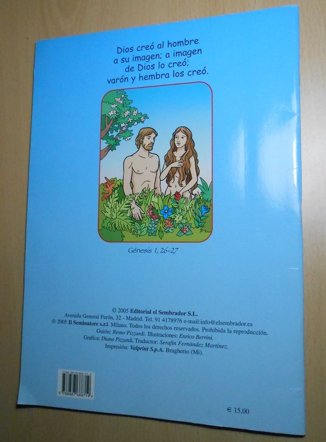 Album di figurine La Bibbia Genesi Giovani