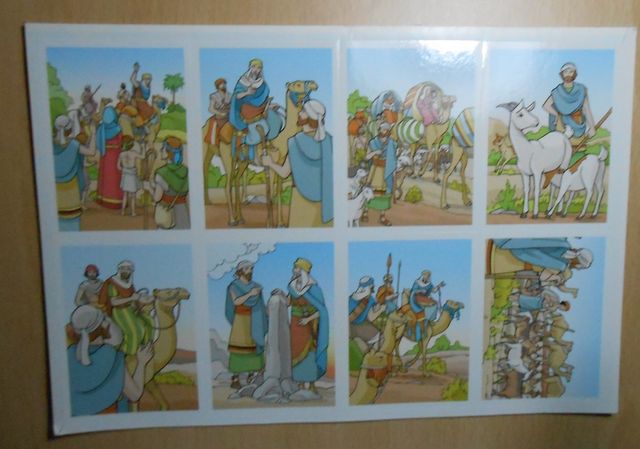 Album di figurine La Bibbia Genesi Giovani