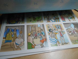 Álbum de cromos La Biblia Génesis Jóvenes