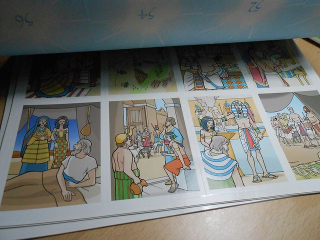 Album di figurine La Bibbia Genesi Giovani