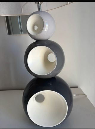 Lampada design Envy ceramica tessuto