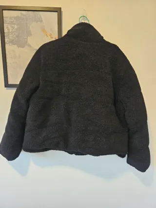 Chaqueta borreguito Negra