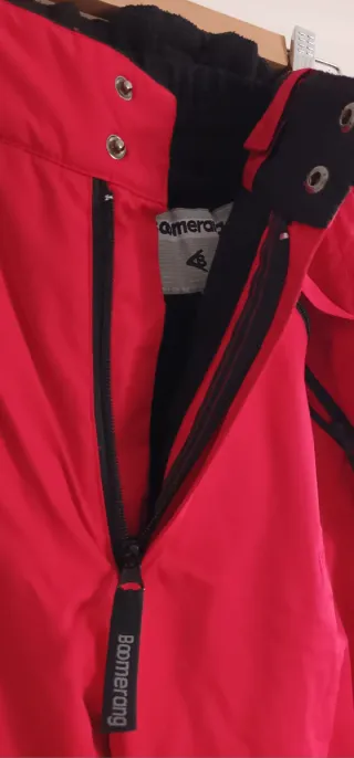 Pantalón de esquí Boomerang rojo