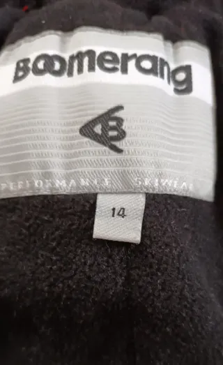 Pantalón de esquí Boomerang rojo