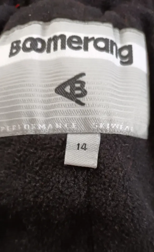 Pantalón de esquí Boomerang rojo