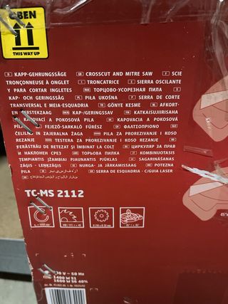 Sierra ingletadora Einhell NO NEGOCIABLE