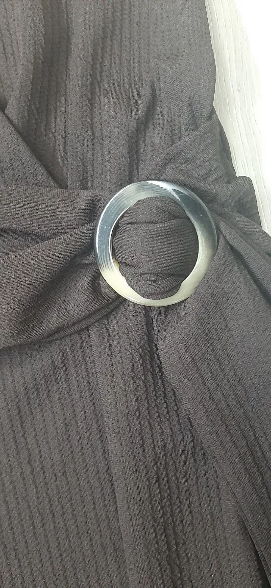 Vestido largo marrón Zara Talla S impecable