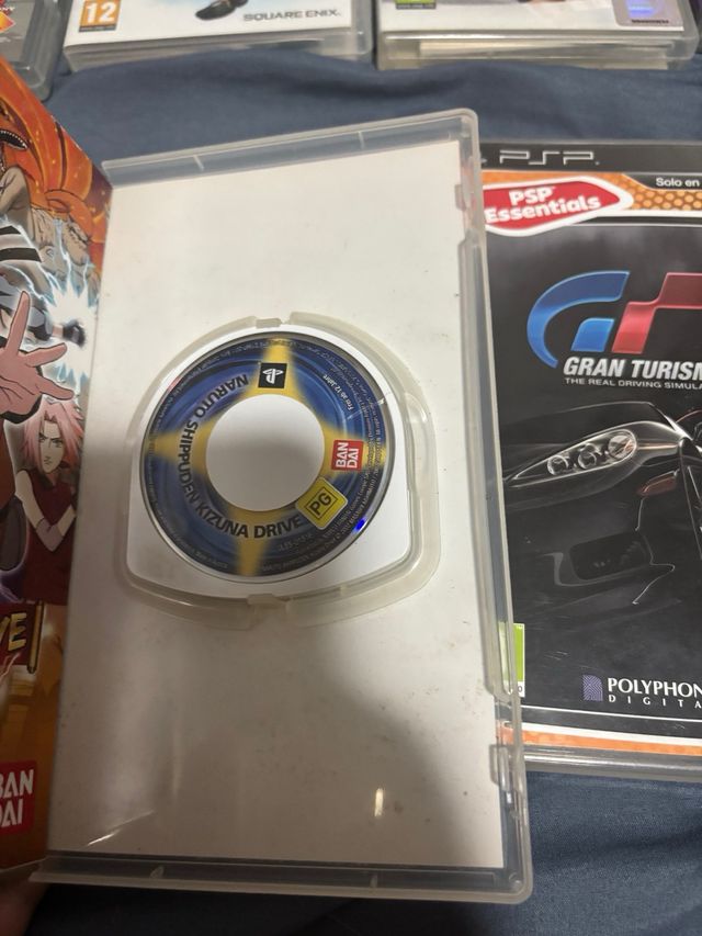Lote 8 Juegos PSP: FIFA 14, Naruto, MK, Gran Turis
