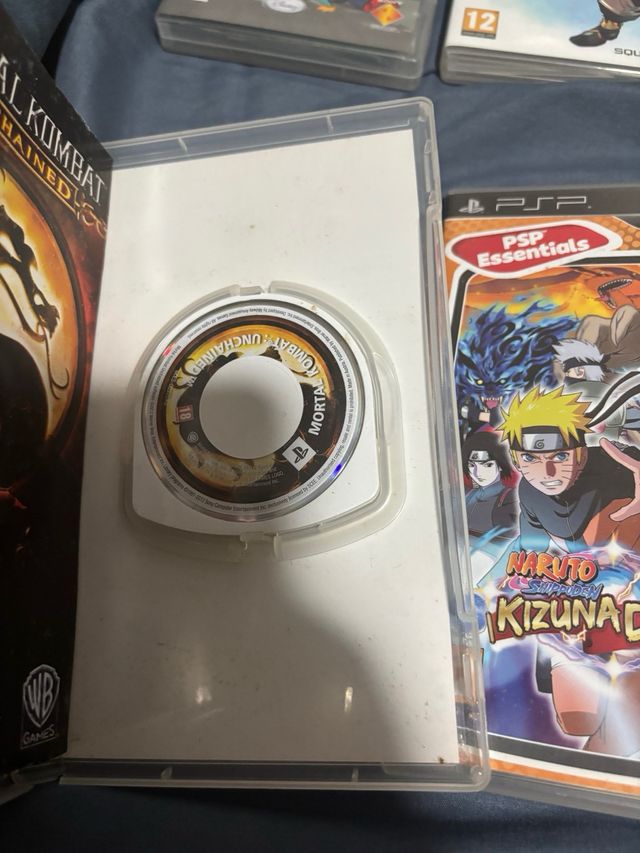 Lote 8 Juegos PSP: FIFA 14, Naruto, MK, Gran Turis