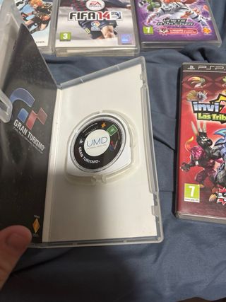 Lote 8 Juegos PSP: FIFA 14, Naruto, MK, Gran Turis