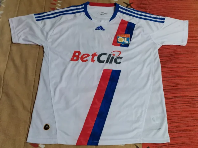 Camiseta O. Lyon 2010/11 Talla L Adidas Original