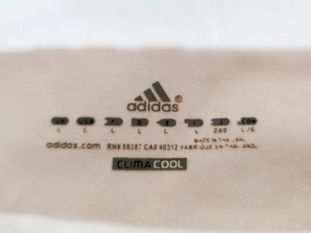 Camiseta O. Lyon 2010/11 Talla L Adidas Original