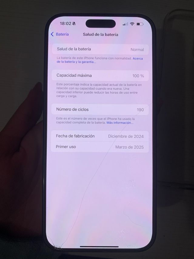 iPhone 16 Pro Max Negro 256GB 100%