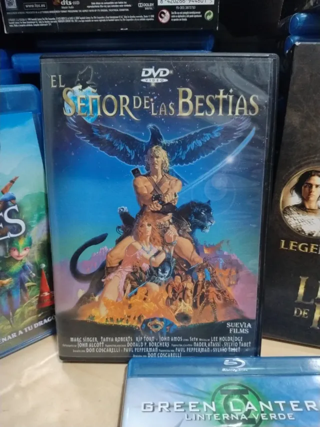 Lote Películas Fantasía Blu-ray y DVD