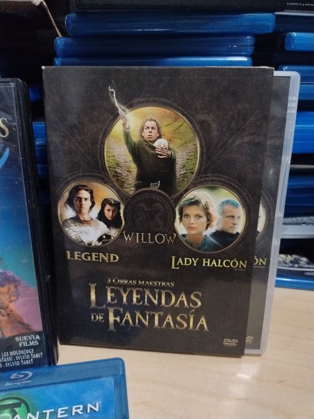 Lote Películas Fantasía Blu-ray y DVD