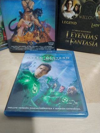 Lote Películas Fantasía Blu-ray y DVD