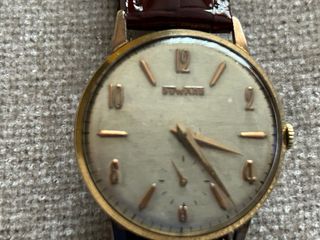 Reloj Duward Dorado y Marrón ( vintage )