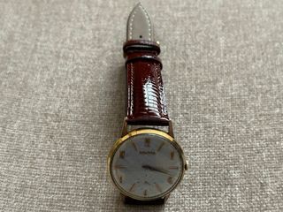 Reloj Duward Dorado y Marrón ( vintage )