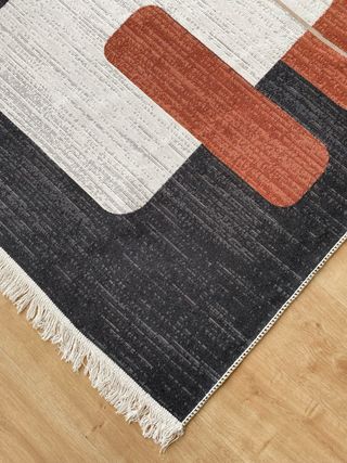 Tappeto astratto in cotone 120x180 cm