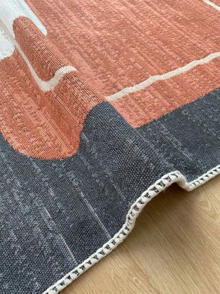 Tappeto astratto in cotone 120x180 cm