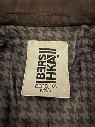 Chaqueta Vestir Negra Bershka