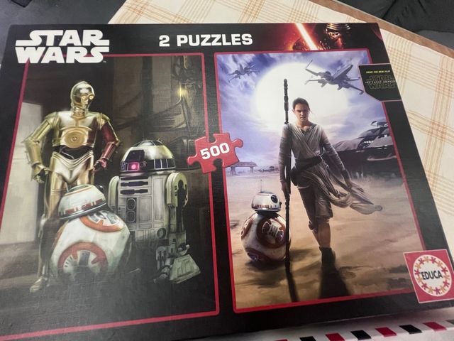 2 Puzzles Star Wars 500 piezas Educa