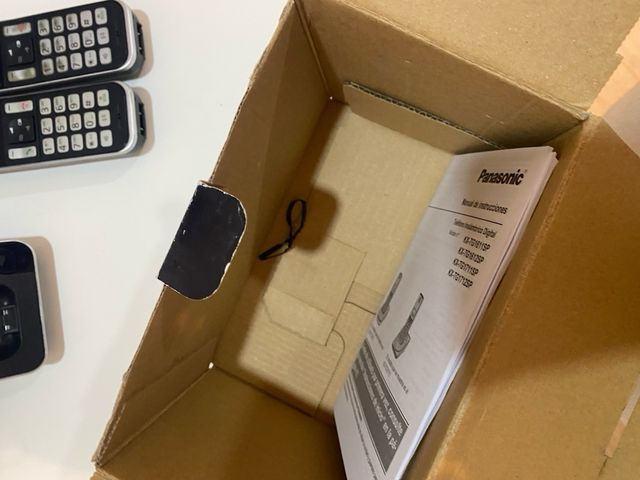 Panasonic KX-TG1612 Duo/Twin Teléfono Inalámbrico