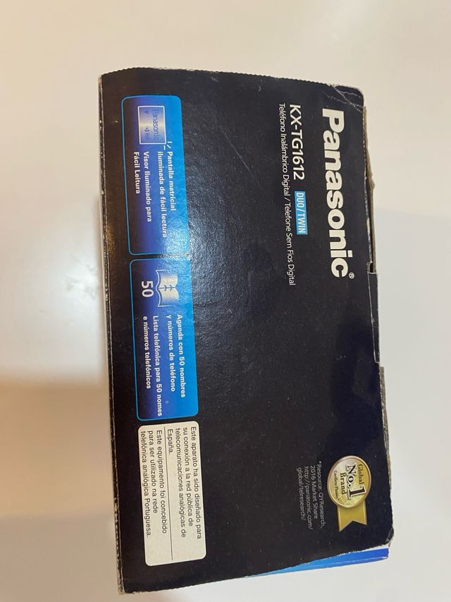 Panasonic KX-TG1612 Duo/Twin Teléfono Inalámbrico