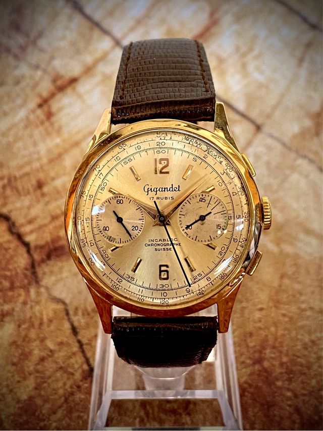 Reloj Gigandet Cronógrafo Suizo ORO 18K